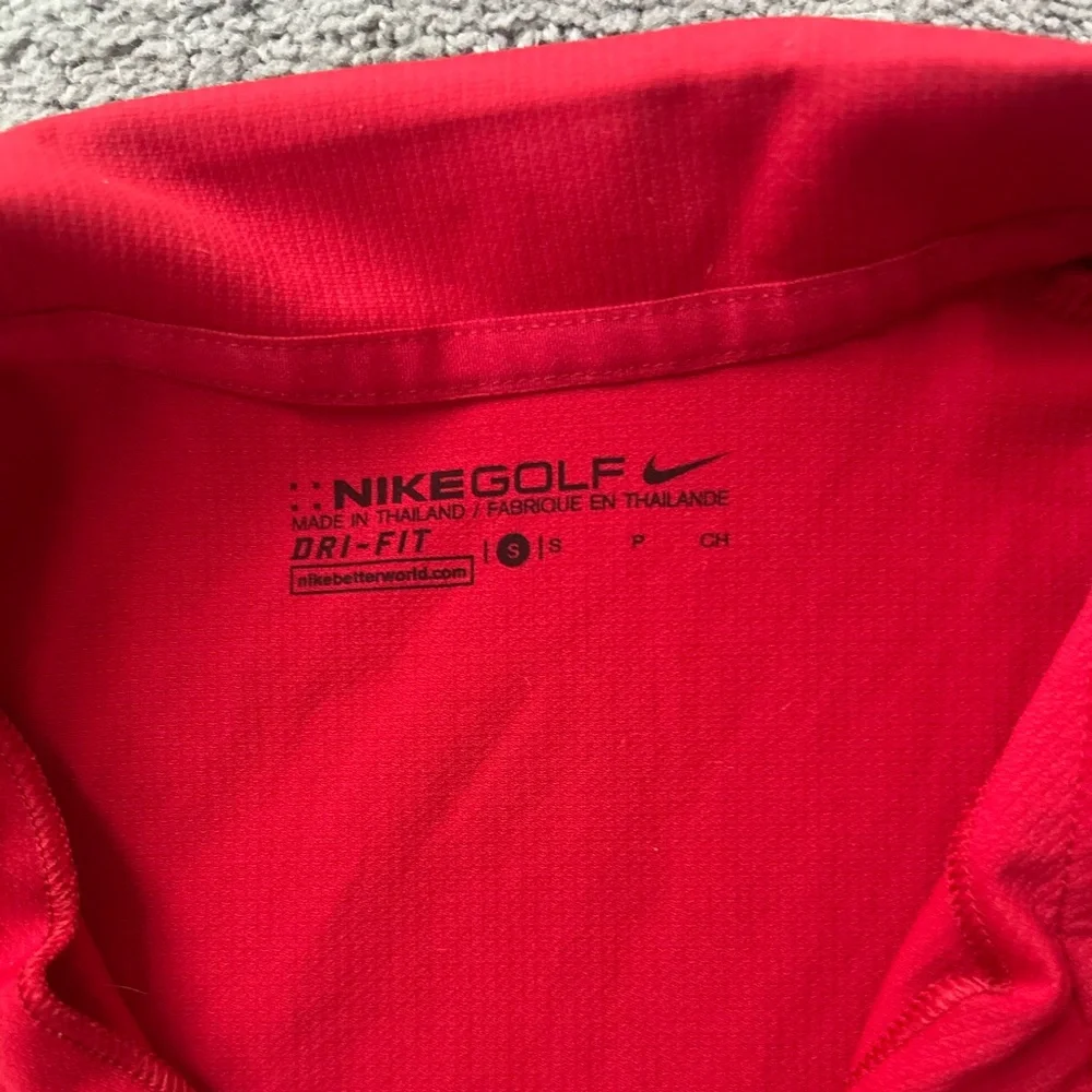 Nike Golf Dri-FIT Red Polo Shirt  | Small